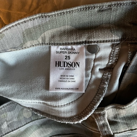 Hudson Camo Skinny Jeans - Picture 10 of 12